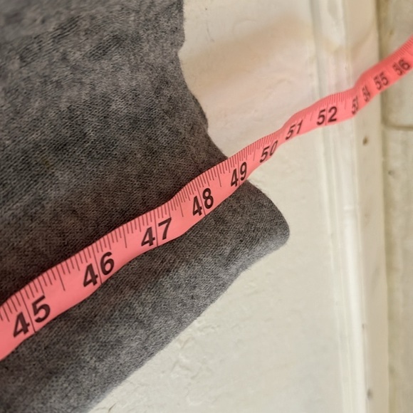 Banana Republic Gray Fine Knit Viscose Rayon Midi Maxi Slit Dress XS - Picture 7 of 9